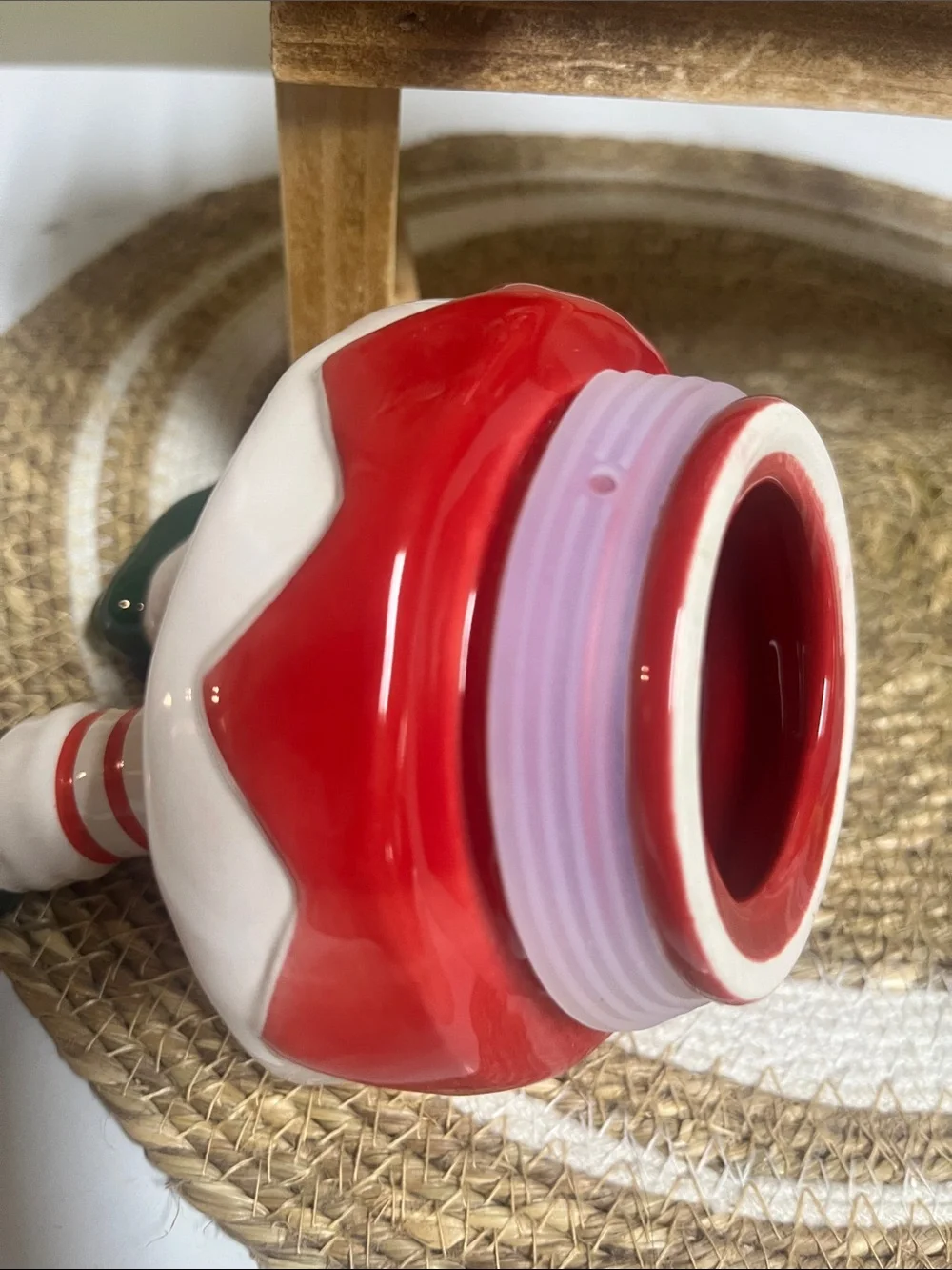 Rae Dunn Santa’s Elf Baby Canister